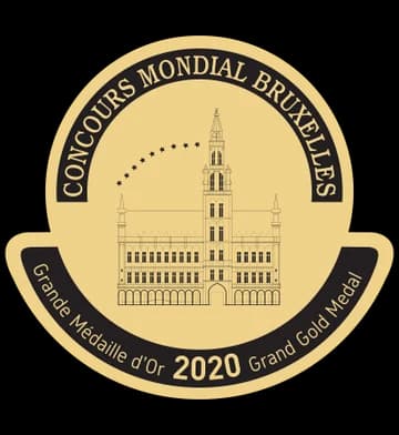 Velika zlatna medalja Concours Mondial de Bruxelles 2020